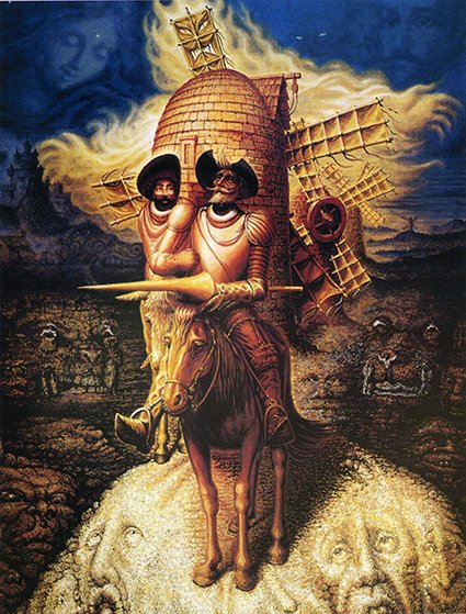 Don Quijote Salvador Dalí